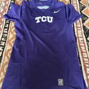 Nike Pro Combat Purple Shirt